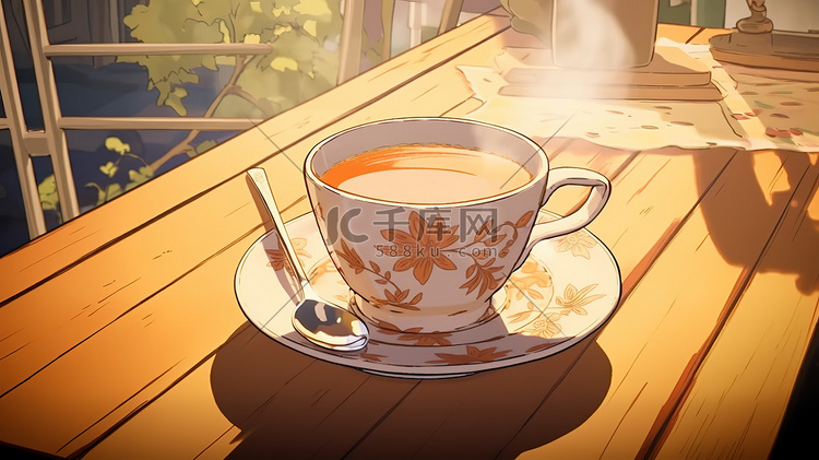 秋冬温暖的一杯咖啡8