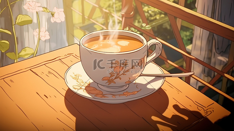 秋冬温暖的一杯咖啡17
