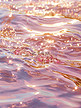 粉红色的水波闪闪发光插画