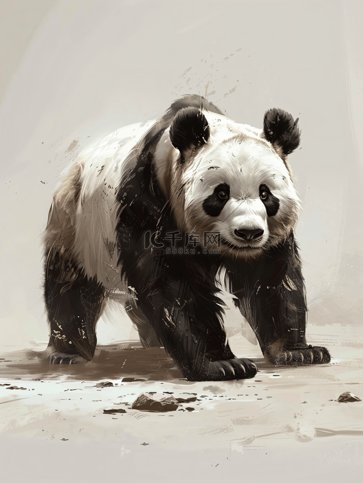 国宝大熊猫动物