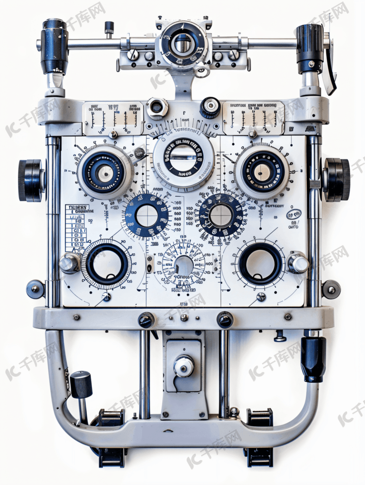 视力表与验光架