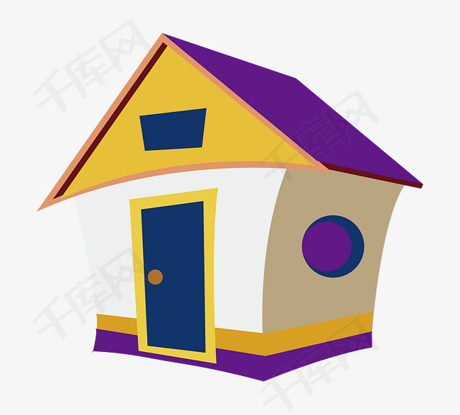 卡通小房子