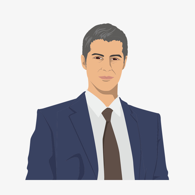 通用节日多彩卡通风活动促销成功人士png免抠