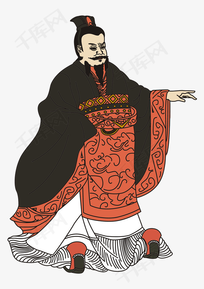 古代人物古人萧纲的素材免抠古典人物中国古代萧纲