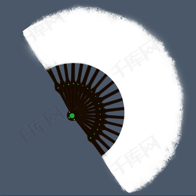 中国风复古白羽扇