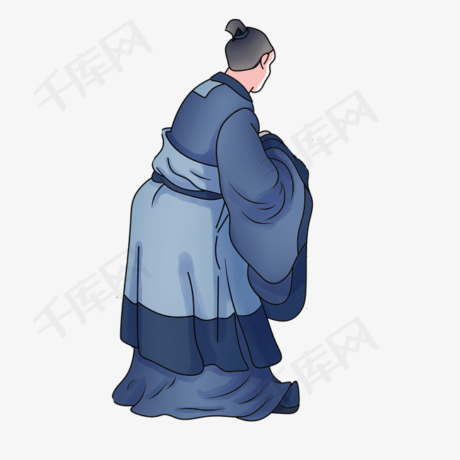 古风老人人物插画手绘古风老人人物插画古风人物