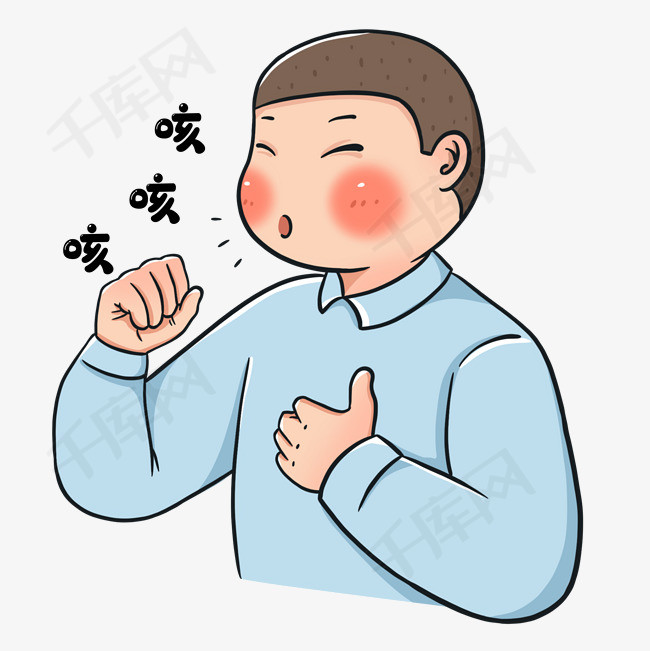 新型冠状病毒感冒咳嗽的人素材图片免费下载千库网