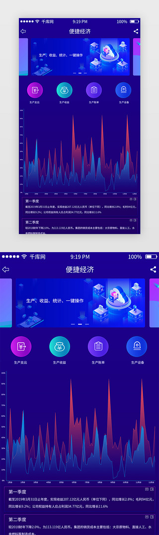 生产UI设计素材_生产经济收益综合管理APP