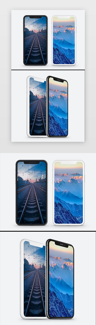 手机样机场景展示UI设计素材_手机场景展示样机