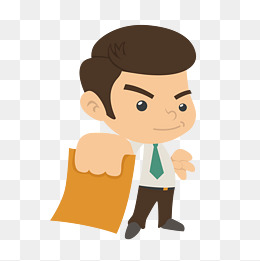 卡通青年矢量素材