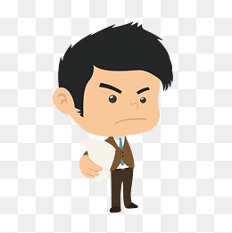 卡通青年矢量素材