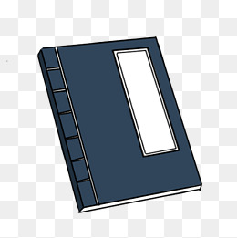 手绘卡通古代武功秘诀书籍免抠元素下载