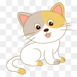萌宠小猫卡通动物插画