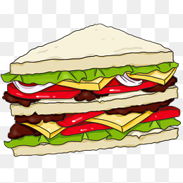 三明治动画图片图片
