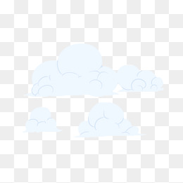 天空云朵手绘卡通素材图片免费下载_高清psd_千库网(图片编号11709093