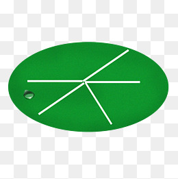 挂着露珠的简笔画荷叶