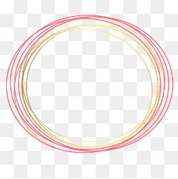 卡通七彩圆环免抠图