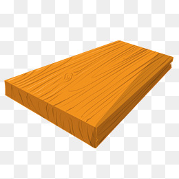 手绘木板木头插画