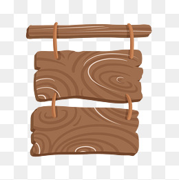 漂亮的木板手绘插画