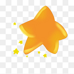 黄色的小星星免抠图素材图片免费下载_高清psd_千库网(图片编号118456