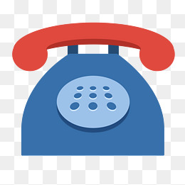 红色电话机卡通插画素材图片免费下载_高清psd_千库网(图片编号