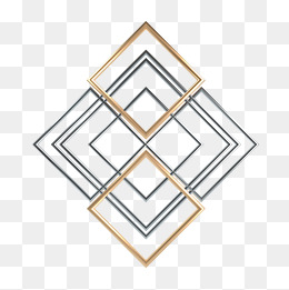 c4d金银立体正方形组合