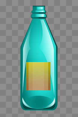 玻璃容器洋酒杯插画