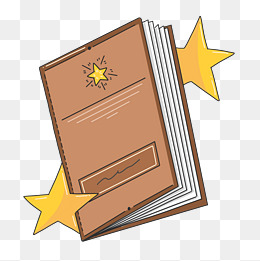 词典书籍卡通插画