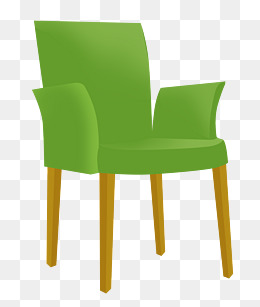 绿色椅子卡通家具素材图片免费下载_高清psd_千库网(图片编号12095667