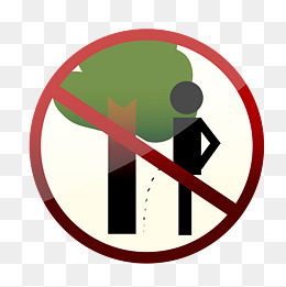 禁止砍伐树木图标
