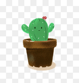 卡通的仙人掌