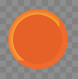 一个橙色底的大圆圈