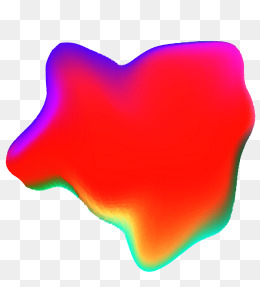 红色渐变流体