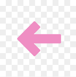 卡通向左的箭头号图标