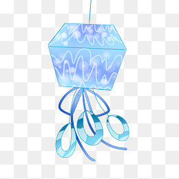 蓝色风铃卡通玩具