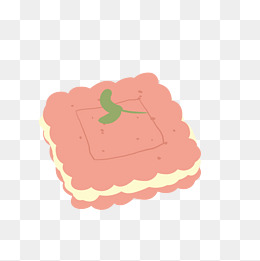 夏天夏日蛋糕卡通免抠素材