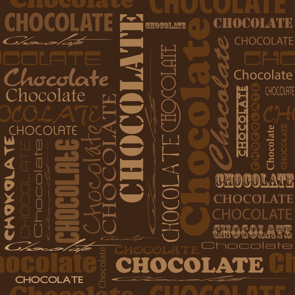 容量光滑的棕色题字巧克力图片素材-编号32117599-图行天下