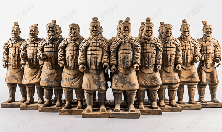 秦始皇兵马俑高清摄影大图-千库网
