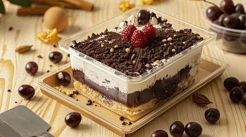 奶油巧克力慕斯蛋糕3