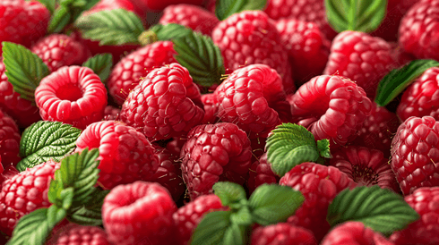 新鲜水果树莓摄影1