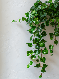 房子上的植物植物挂在墙上房子的墙壁建筑物的角落