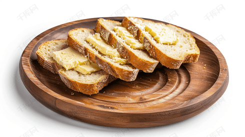美味的黄油面包片摄影11