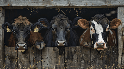 农场养殖的奶牛摄影18