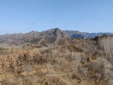 密云燕山山脉冬景