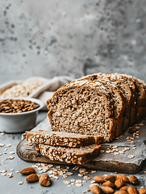 燕麦籽和坚果面包改变你的生活