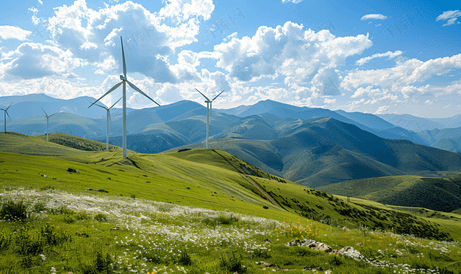 乌克兰山区风力涡轮机乌克兰节能