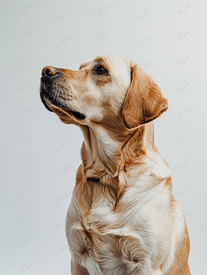 癌症狗坐着高清图片