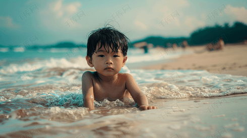 海边儿童写真摄影22