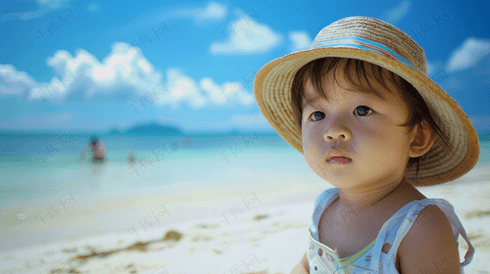 海边儿童写真摄影19