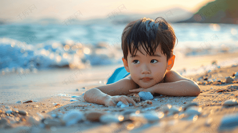 海边儿童写真摄影31